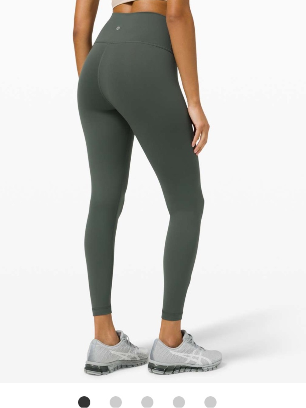 Lululemon wunder train tight - smoked spruce